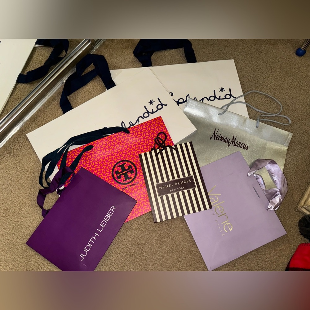 Neiman Marcus, Splendid, Henri Bendel, Tory Burch, etc Shopping Bags Bundle